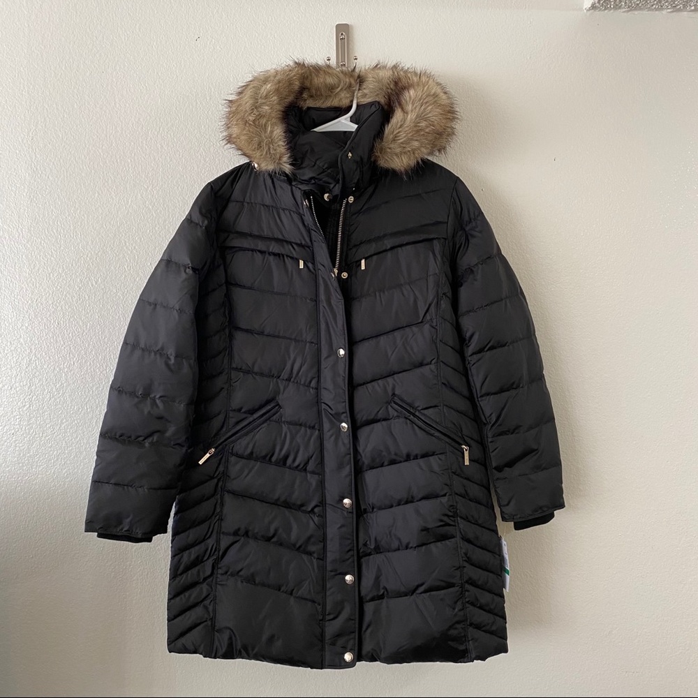 Michael Kors Faux Far Winter Jacket